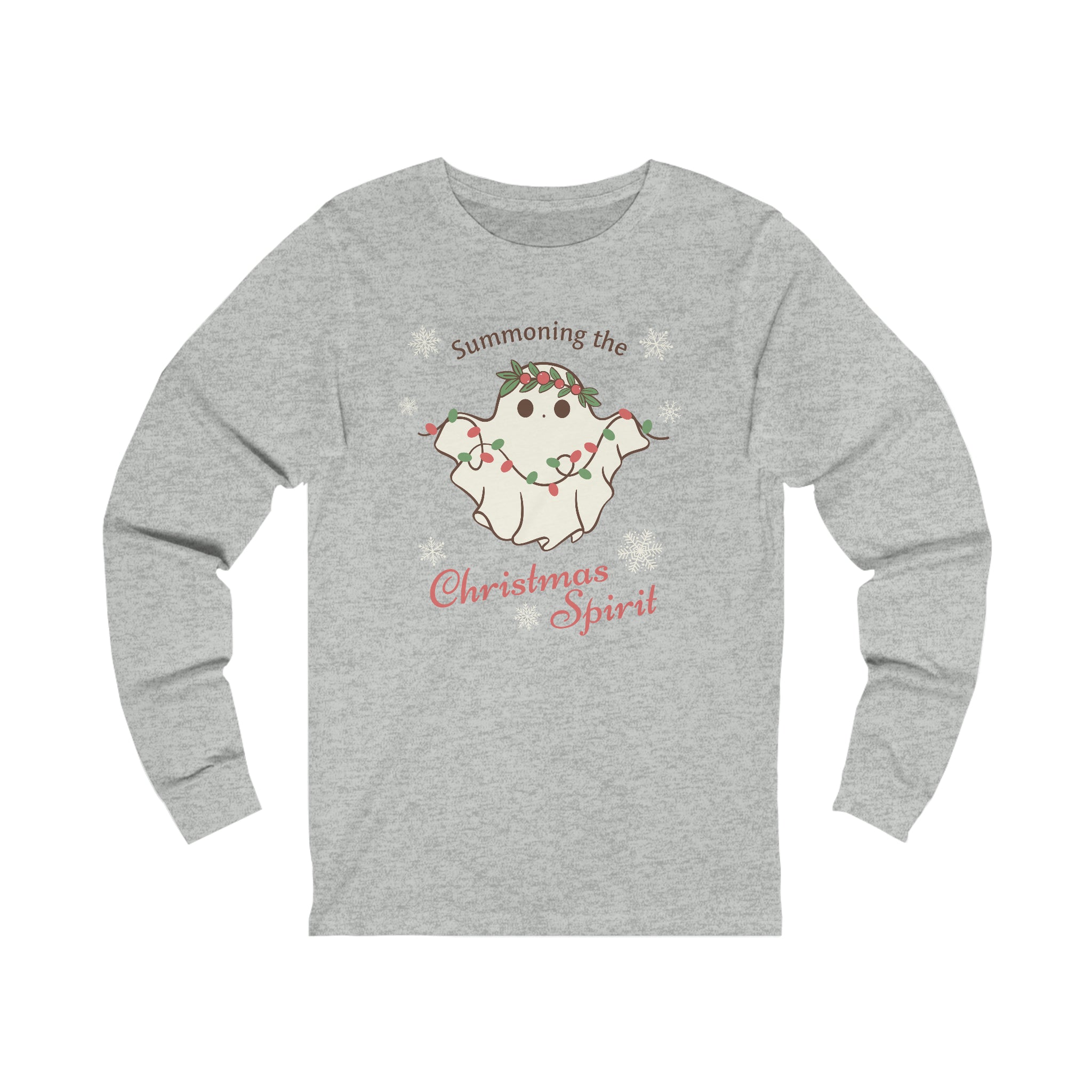 Summoning the Christmas Spirit Long Sleeve Shirt
