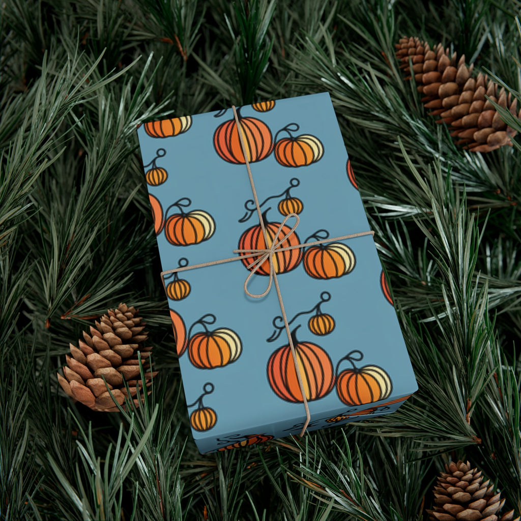 Pumpkin Patch Wrapping Paper