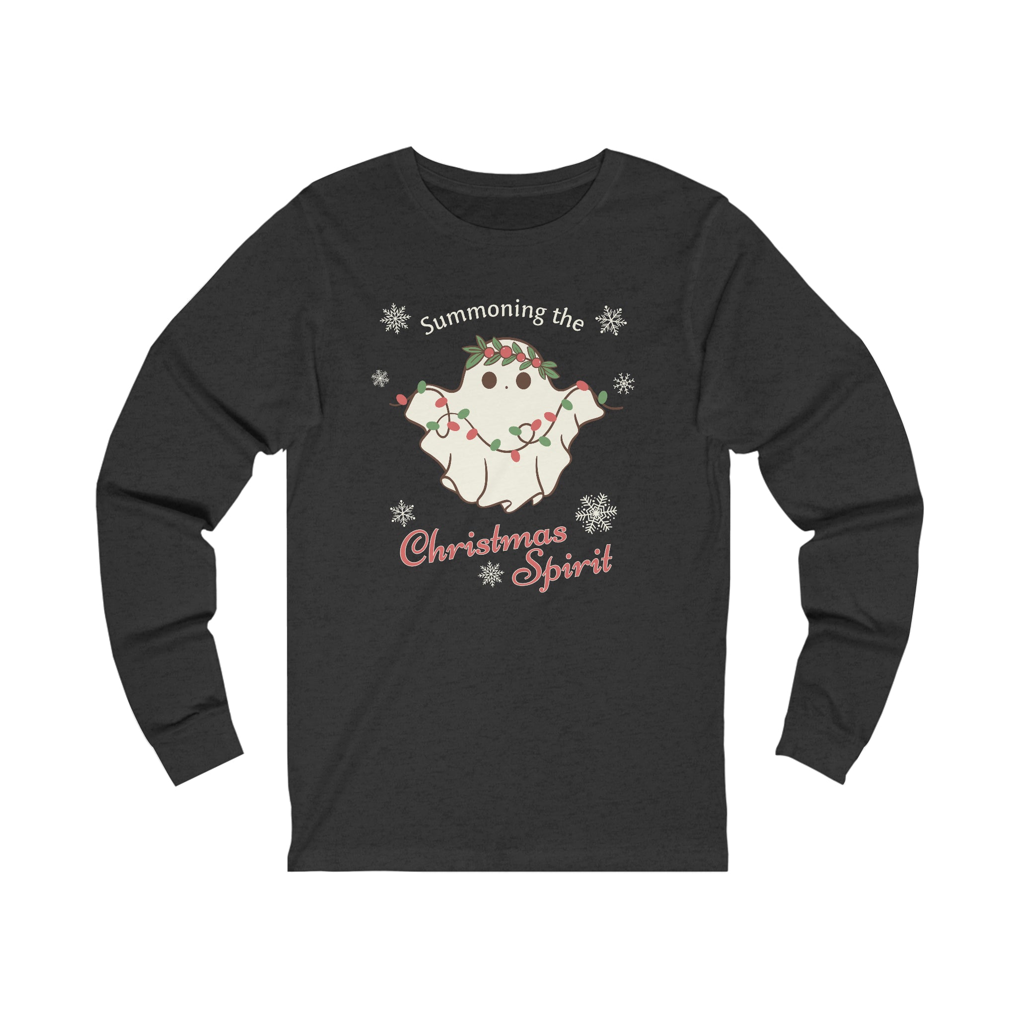 Summoning the Christmas Spirit Long Sleeve Shirt
