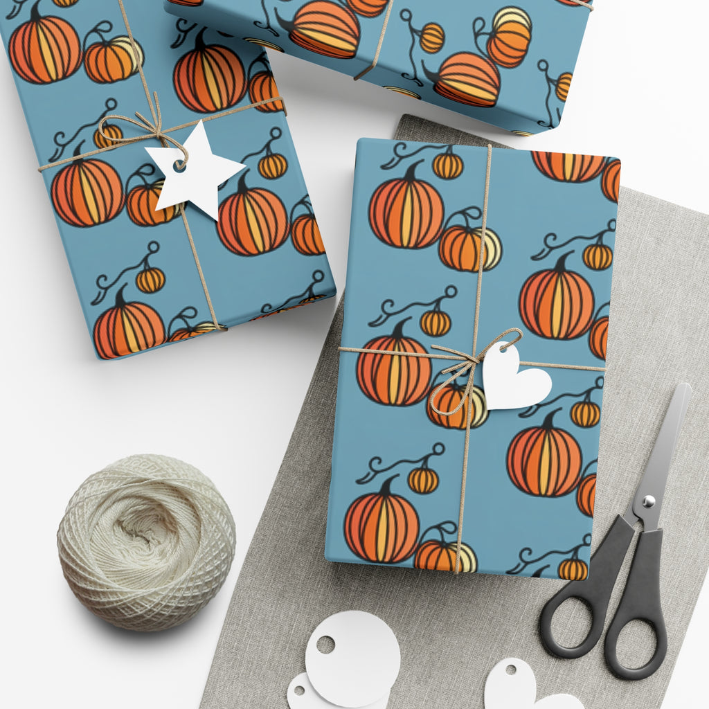 Pumpkin Patch Wrapping Paper