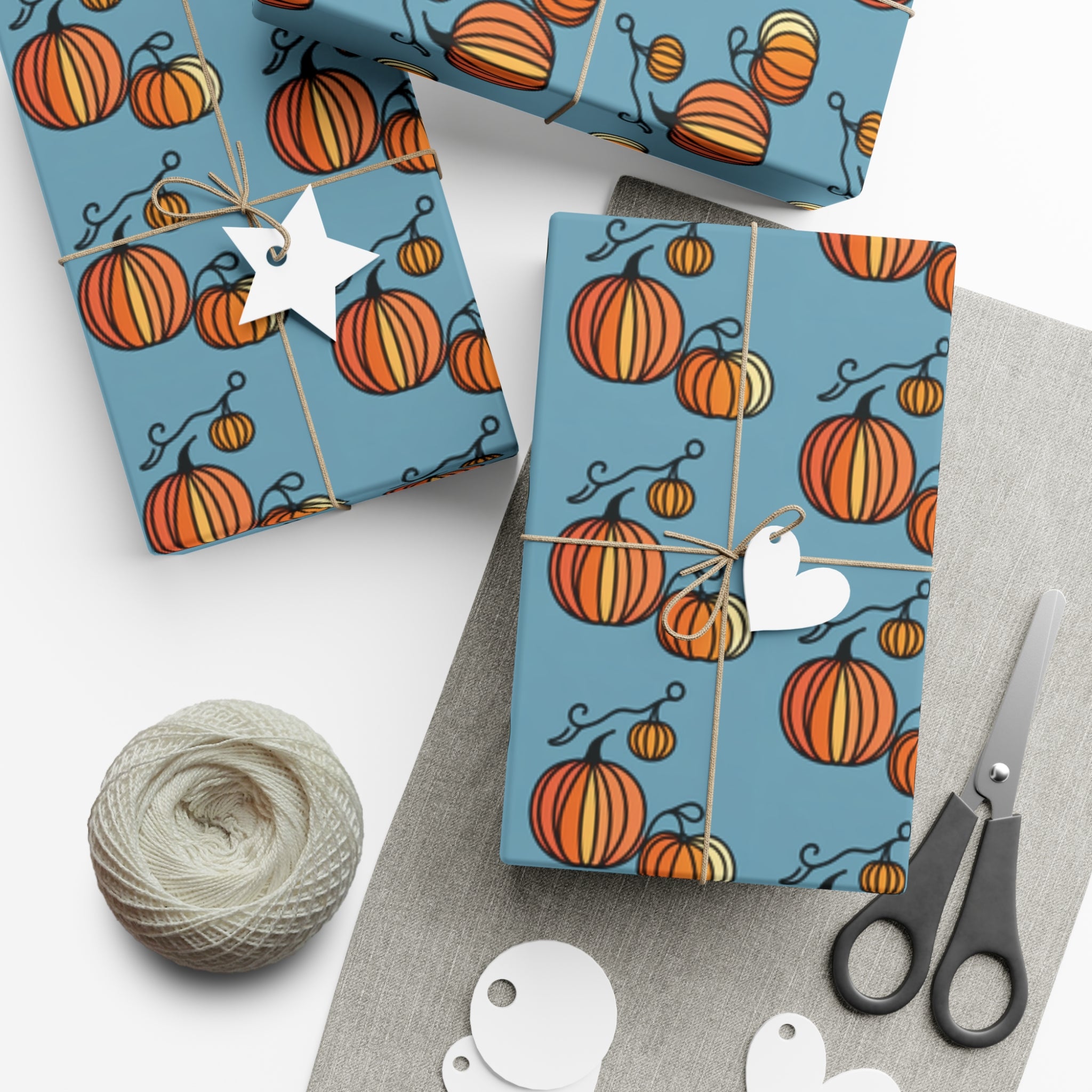 Pumpkin Patch Wrapping Paper