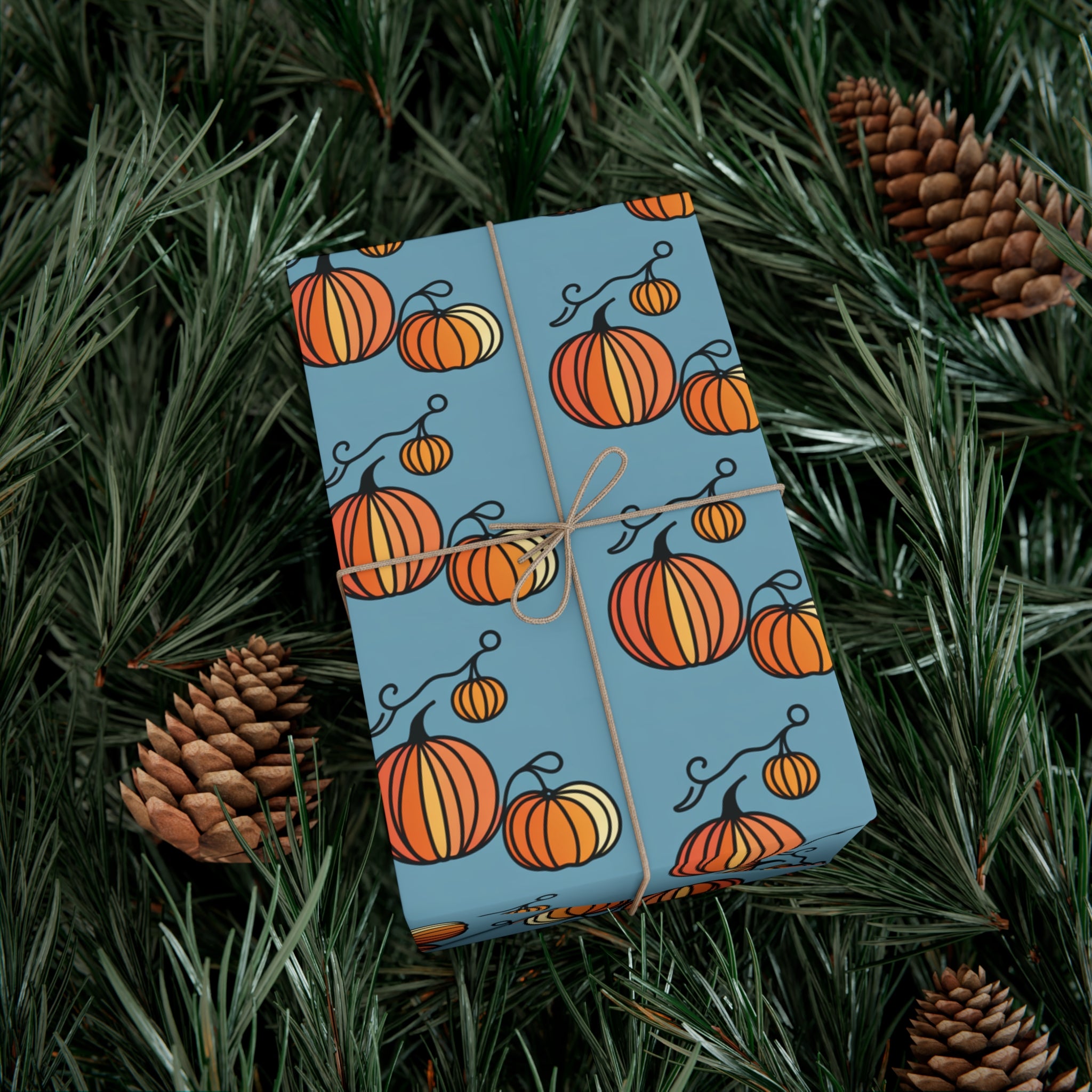 Pumpkin Patch Wrapping Paper