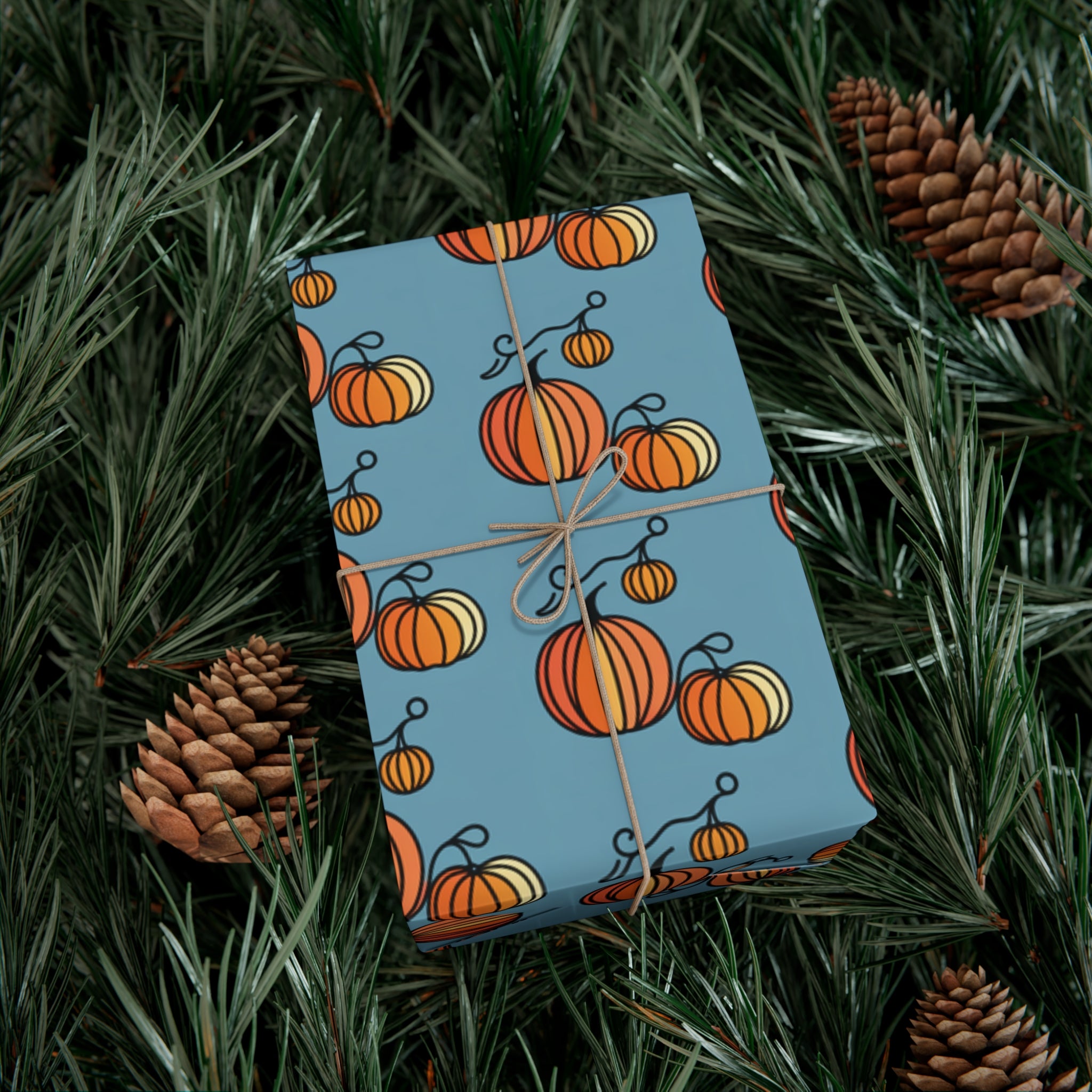 Pumpkin Patch Wrapping Paper