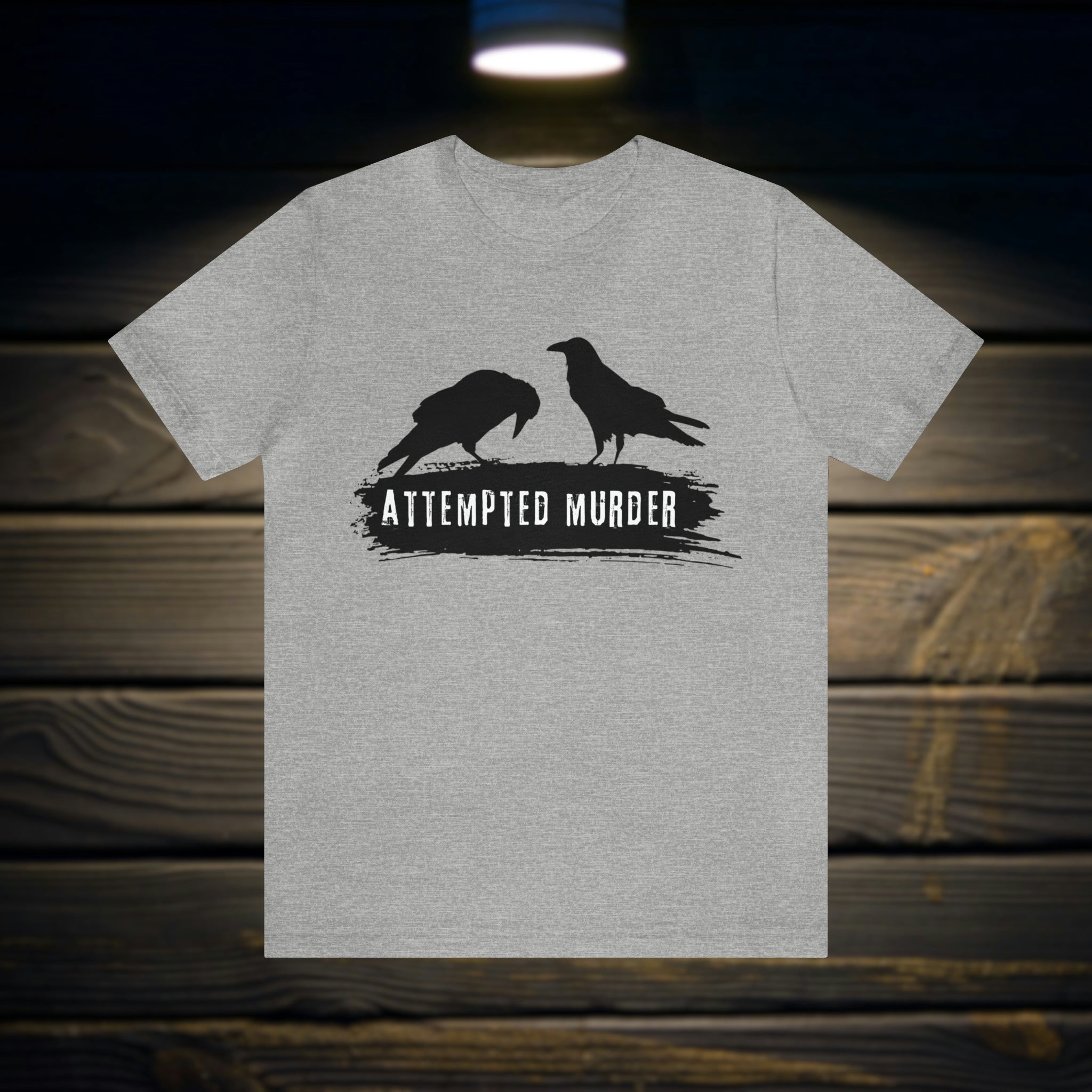 Attempted Murder Crow Tee Shirt