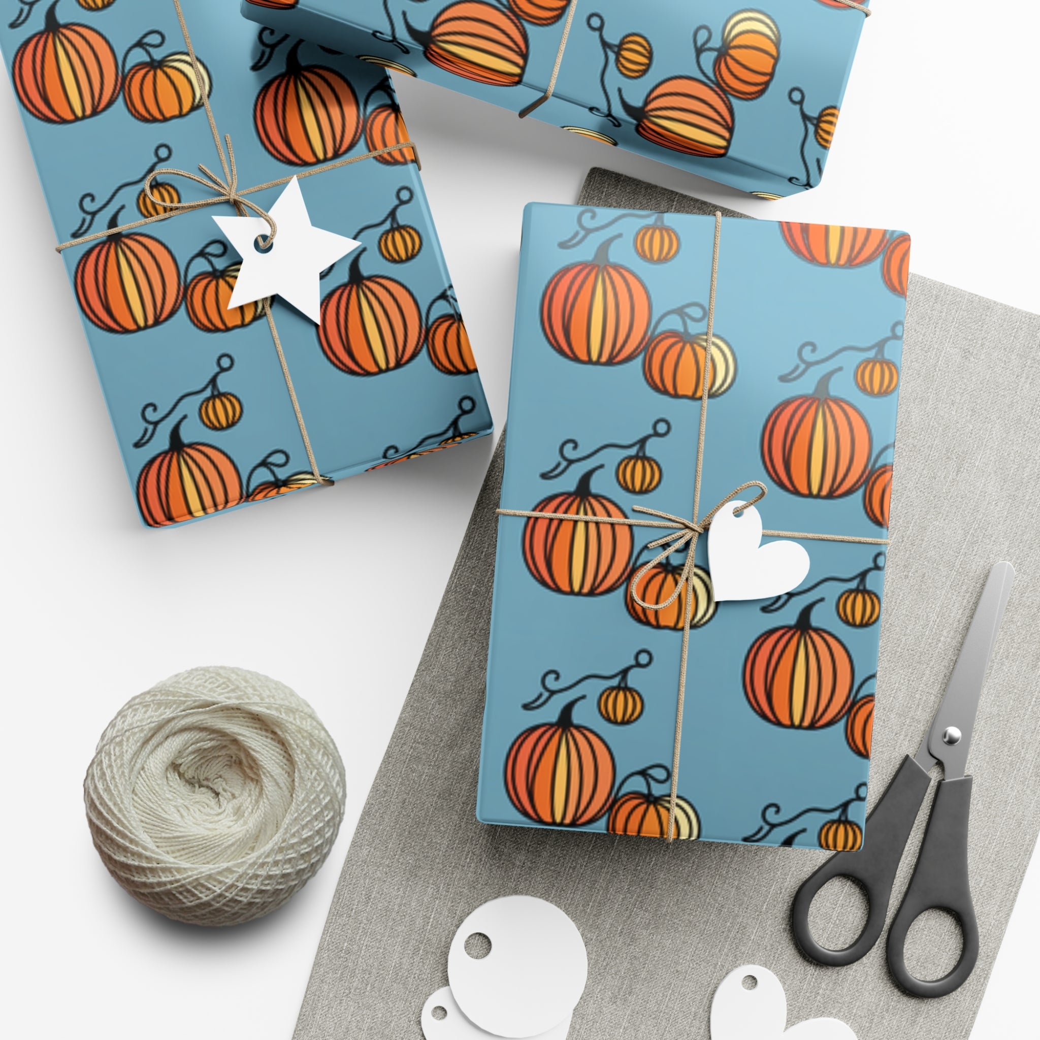 Pumpkin Patch Wrapping Paper