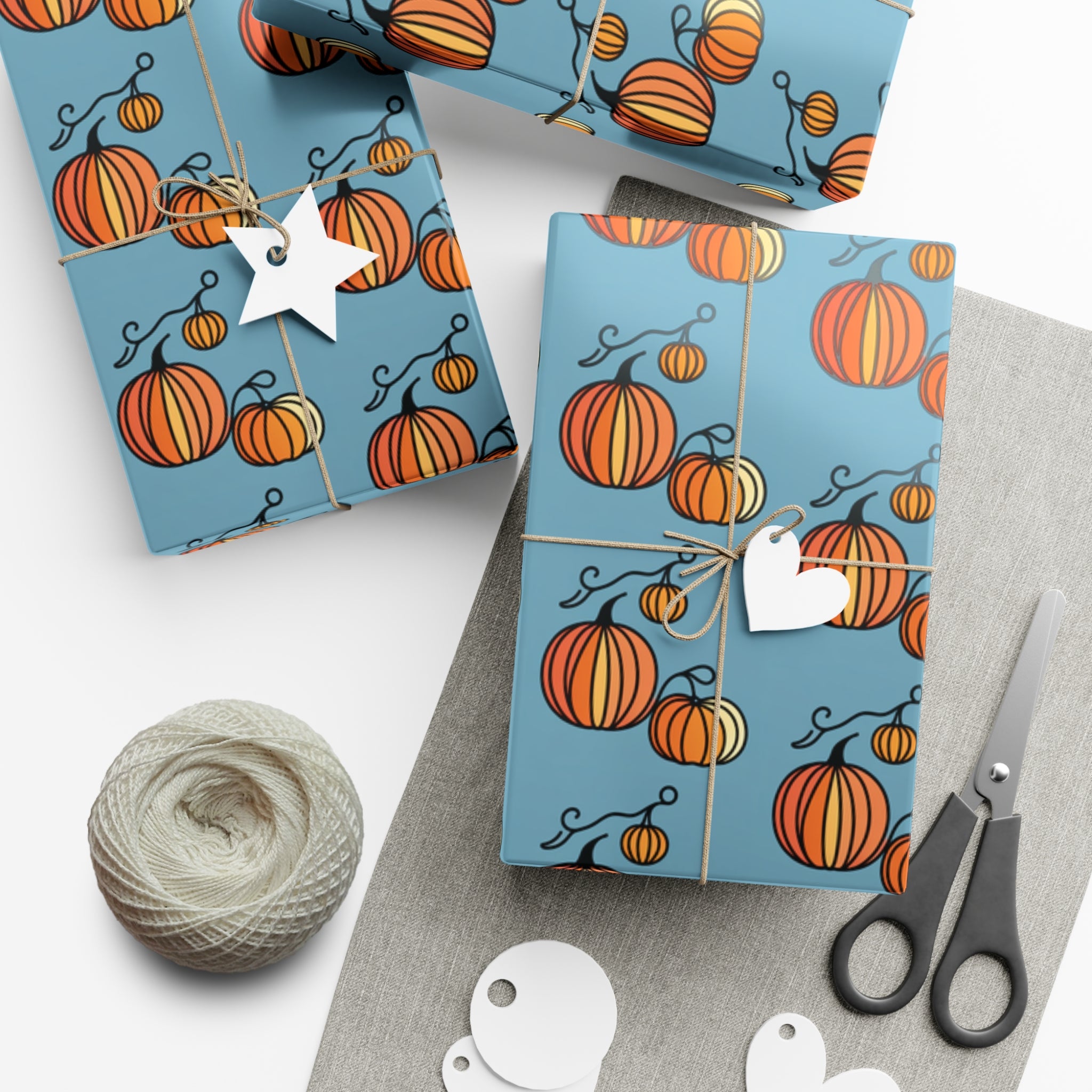 Pumpkin Patch Wrapping Paper