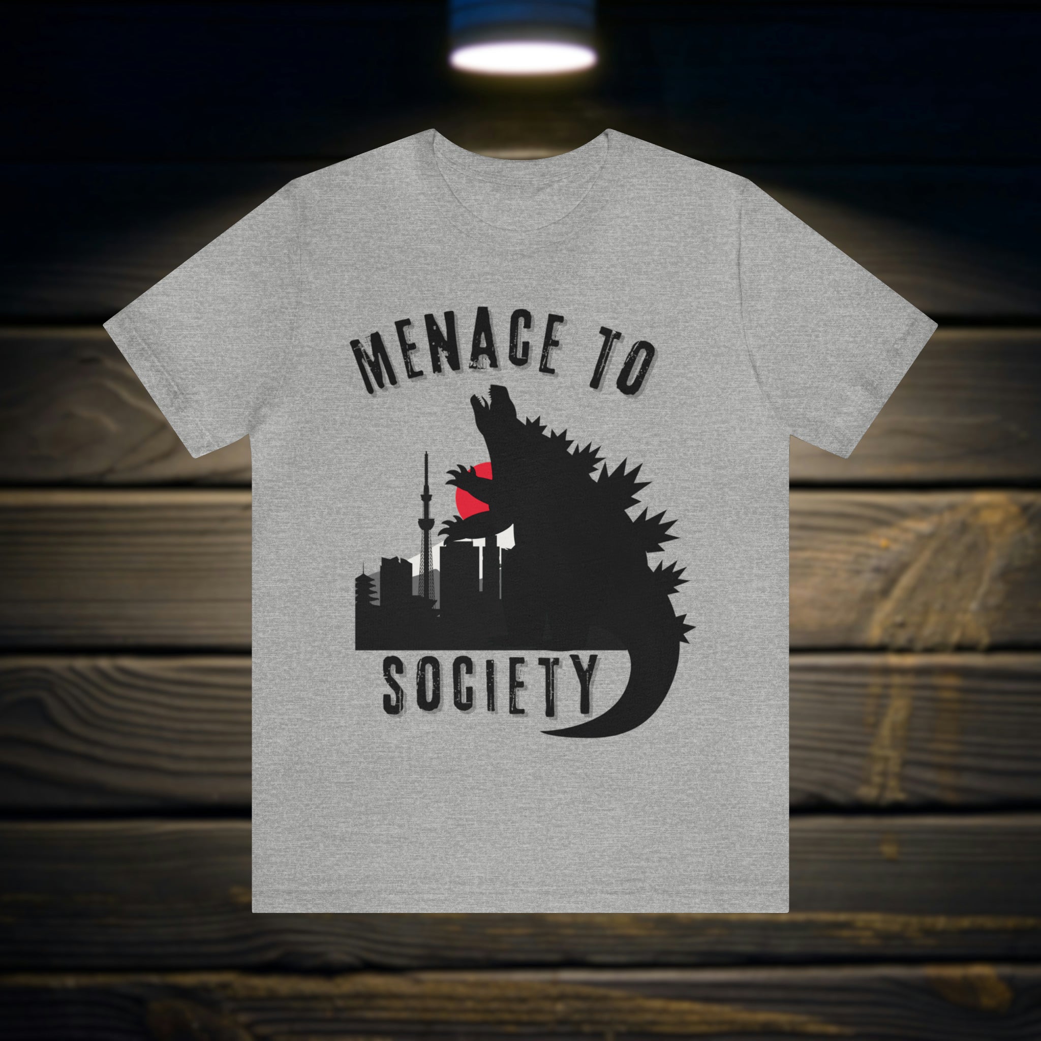 Menace to Society Godzilla Tee Shirt