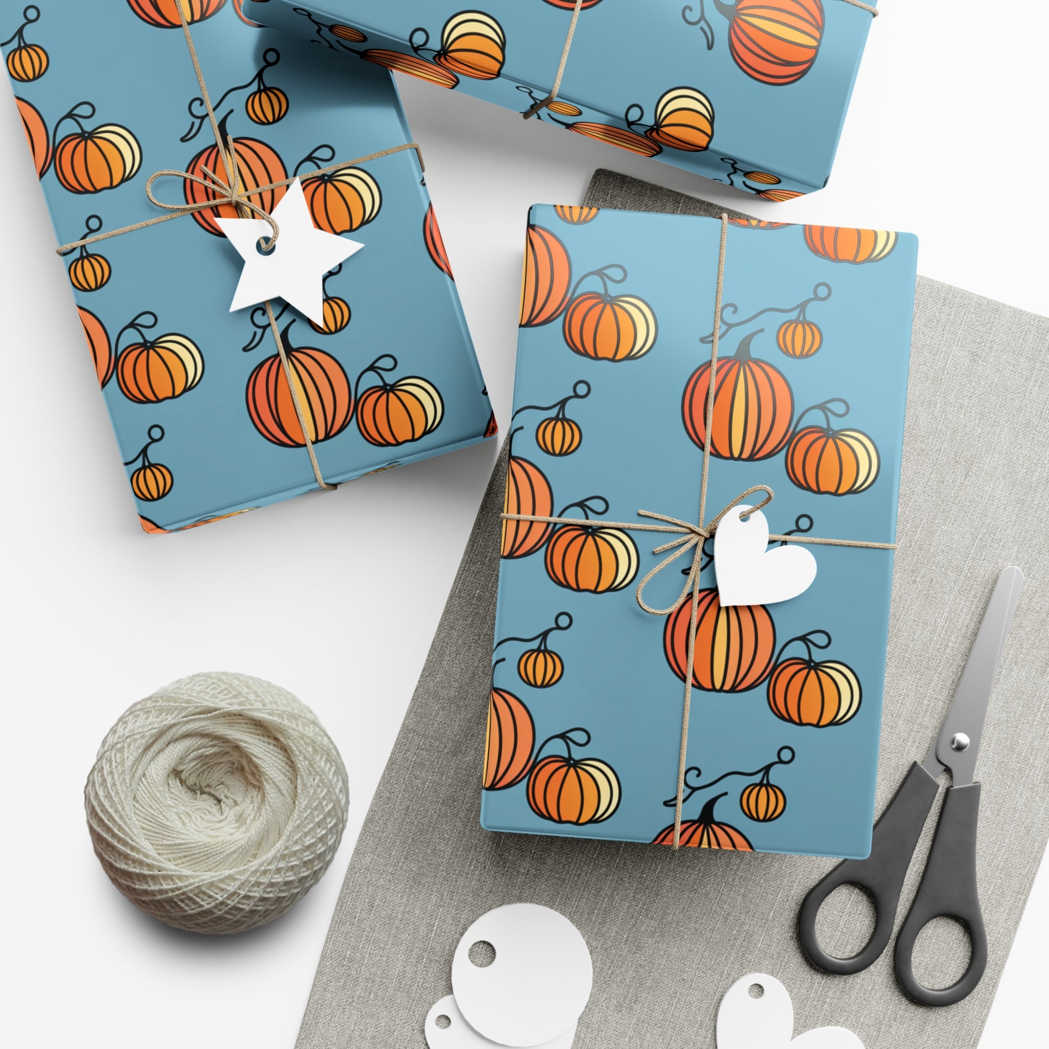 Pumpkin Patch Wrapping Paper
