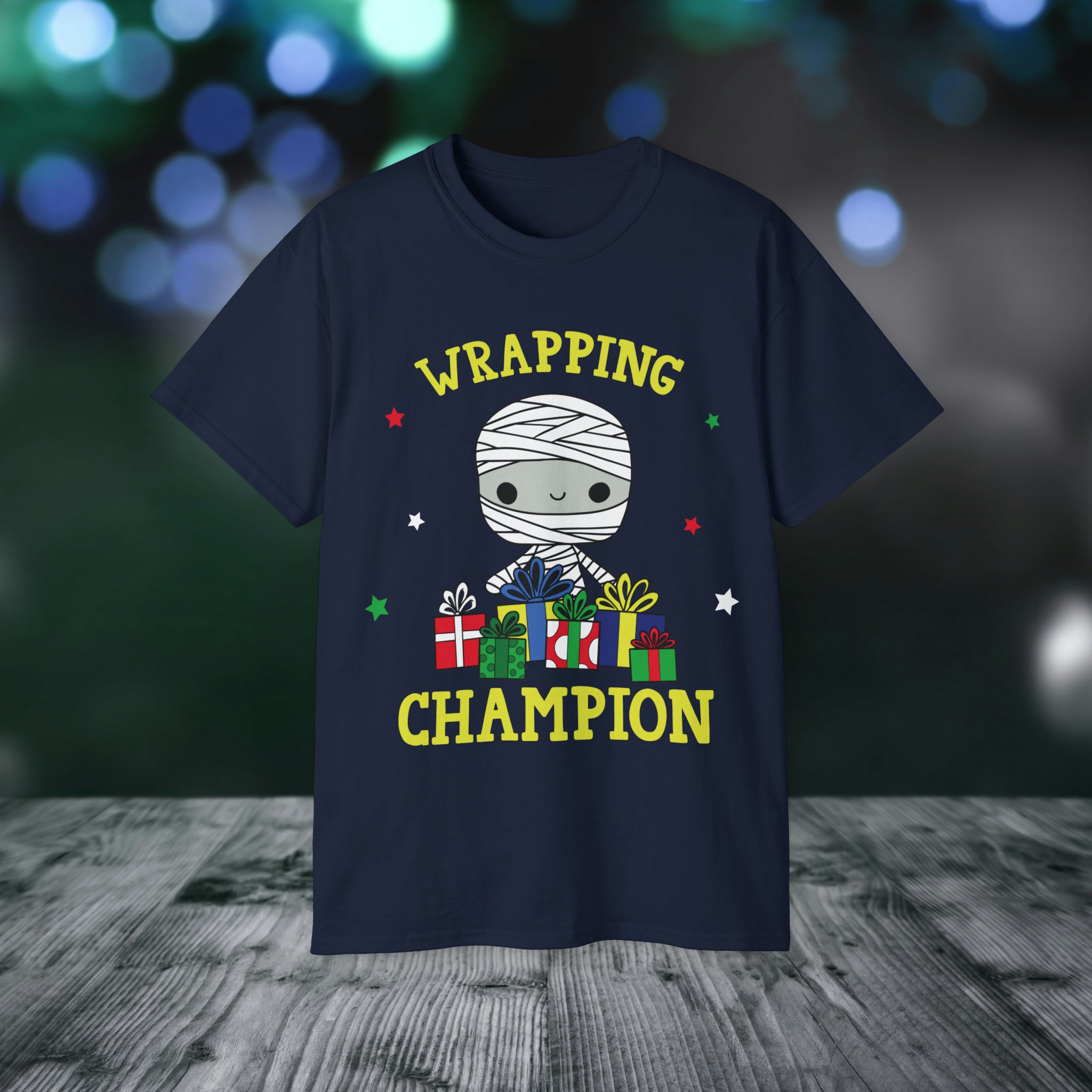 Wrapping Champion Mummy Tee Shirt