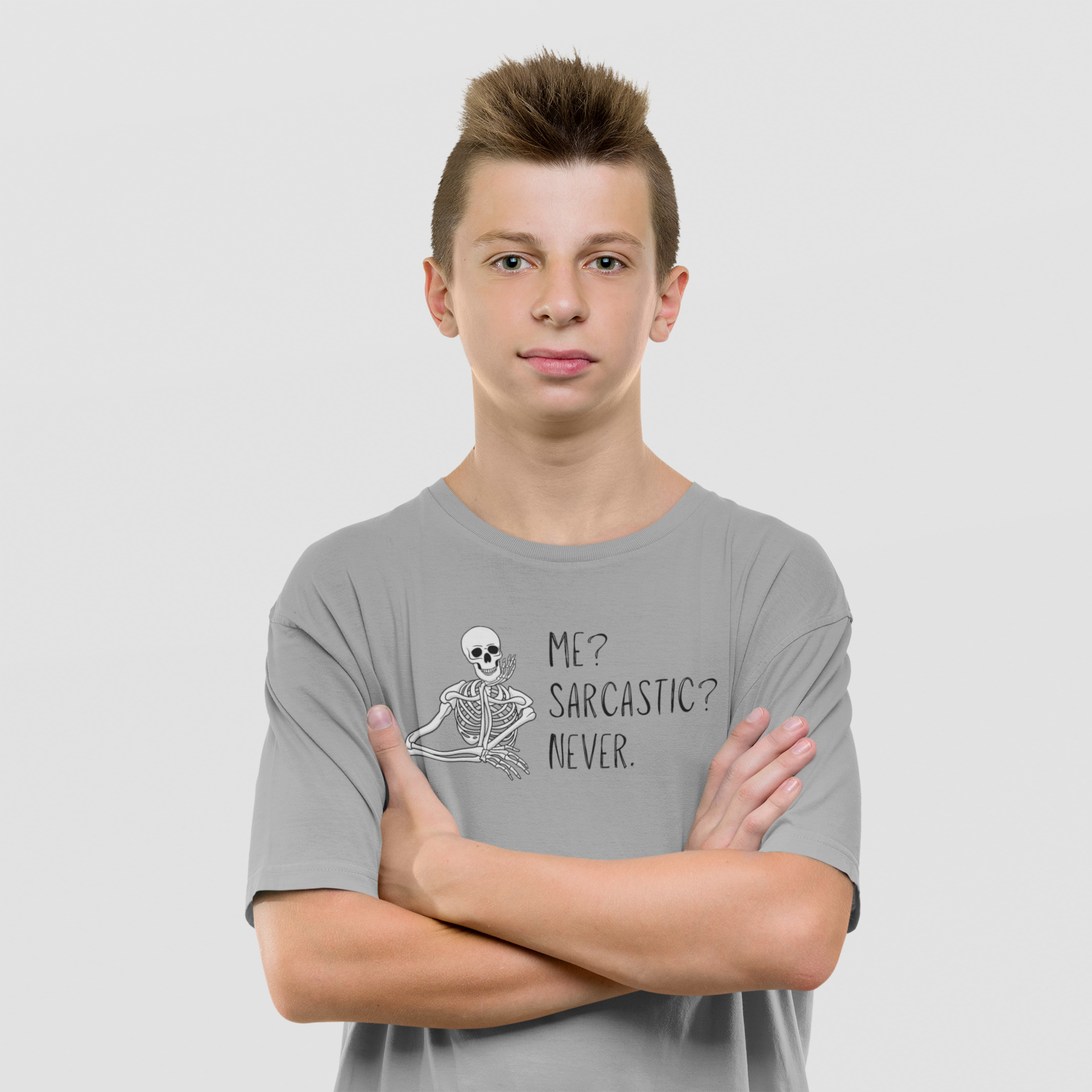 Sarcastic Skeleton Tee Shirt