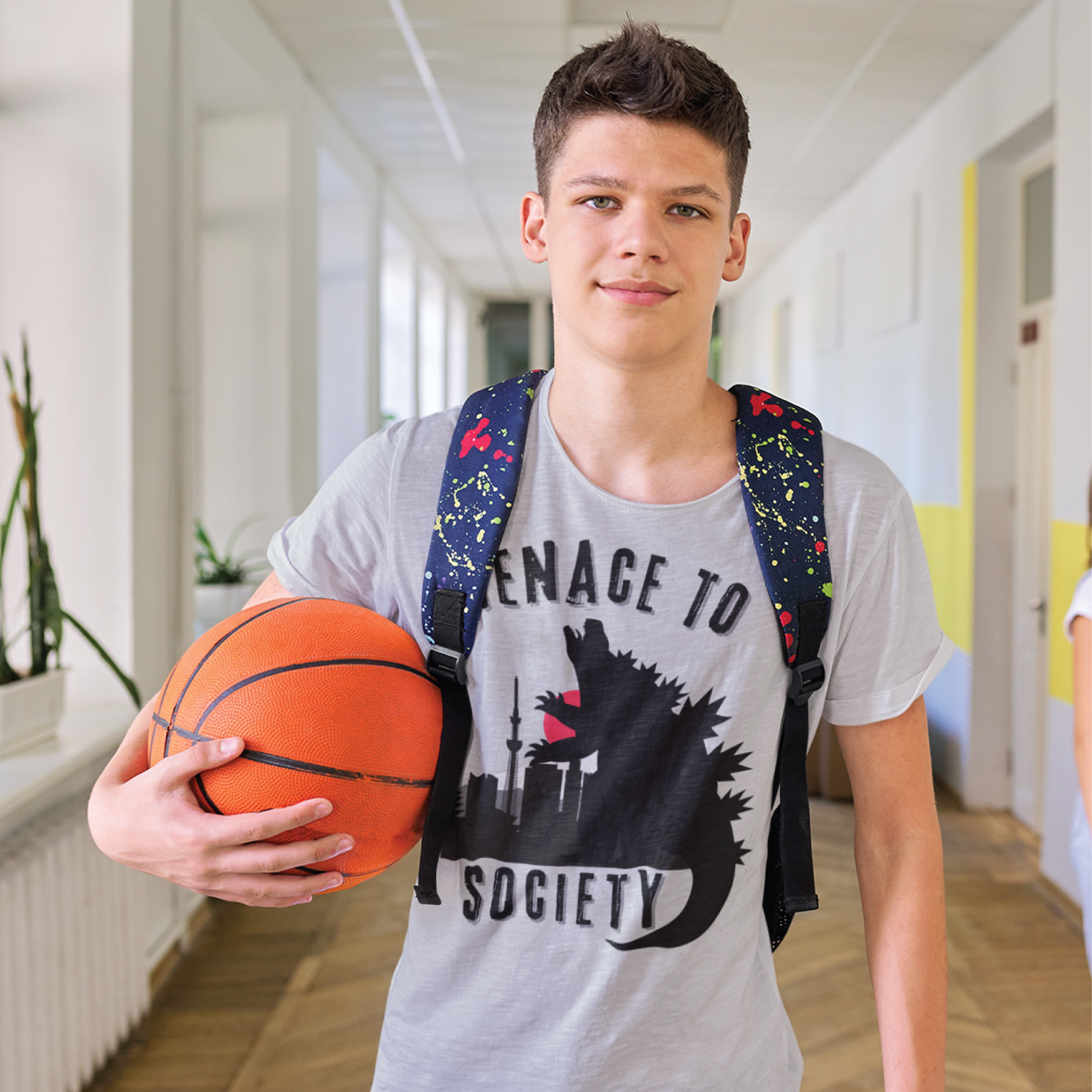 Menace to Society Godzilla Tee Shirt