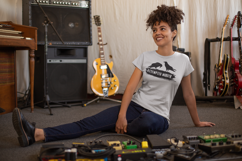 Attempted Murder Crow Tee Shirt